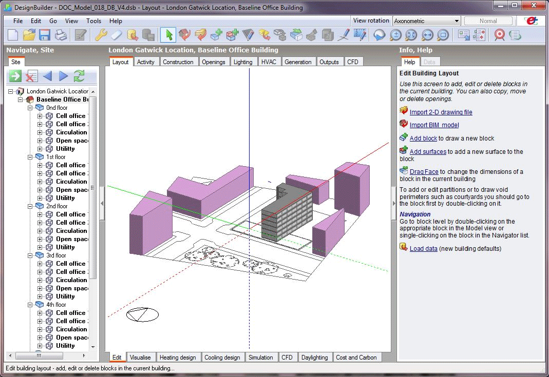 DesignBuilder - JESS link